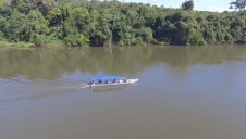 Pictured: A boat on the Tapajos. Image: WWF/Reckitt
